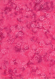 CAR 465 FB2 Floral Boutique Pale Pink Ditzy Flowers and Dots On Mid Hot Pink Cotton for Patchwork and Quilting