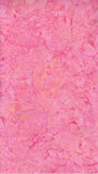 Pink floral Cotton Batik Fabric