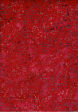 CAR 410H Red with Beige Grey Small Square Accents  Batik for Patchwork and Quilting