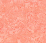 AT 044B Coral Batik Fabric Patchwork and Quilting