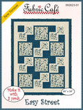 FCP  ES  Fabric Cafe 3 Yd Quilts Pattern - Easy Street