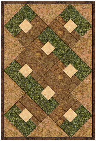 KP2 Scrappy Table runner Free Pattern. Size 19" x 28" (50cm x 70cm) when ordered with other products Table Centre or Small Quilt