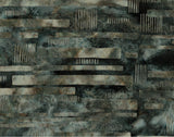CAWBG 762 H grey green striped batik meterage
