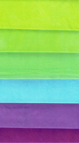 Hand Dyed Fat Quarter Bundle- 12 Fat Quarters/ HBFQ12-5