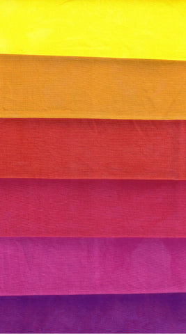 Hand Dyed Fat Quarter Bundle- 12 Fat Quarters/ HBFQ12-5