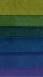 HBFQ12-2 Hand Dyed batik Fat quarter bundle with 12 Fat Quarters