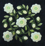 THDB EK 20 Very Dark Blue, Hand Dyed Batik Cotton for Quilting.