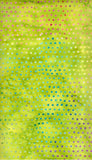 BA JS 1990 Jewel Spot Range- Lime Green Batik Fabric for Patchwork and Quilting