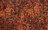 SBHM3-4-4 Stash Builder Coordinating Print Lustre Range with 2 Tonals [3 Half Meter Pack] Batik Fabric Patchwork and Quilting