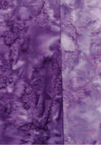 OMBRE  H851 081 Pale Violet to Dark Purple Graduation[25 cm strip across Fabric per unit] Batik Fabric for Patchwork and Quilting
