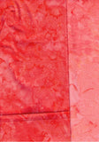 OMBRE H851 592 Orange Red Pale to Dark Graduation[25 cm strip across Fabric per unit] Batik Fabric for Patchwork and Quilting
