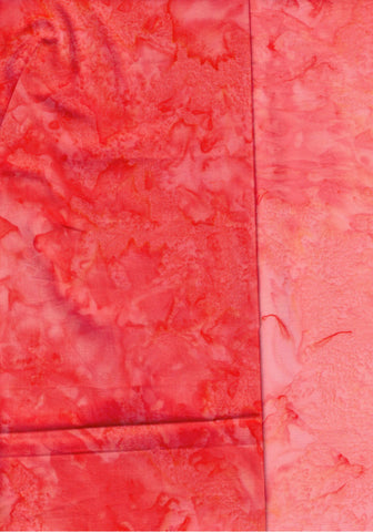 OMBRE  H851 444 Orange Pale to Dark Graduation[25 cm strip across Fabric per unit] Batik Fabric for Patchwork and Quilting