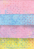 SBFQ4-60 Stash Builder [4 Fat Quarters] Fairy Floss Range by Batik Australia Noughts and Crosses Batik Fabric Patchwork and Quilting