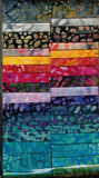 SBJR40-4 Multi Prints Fabric Roll 40 x 6.5cm x 110 cm Strips