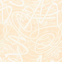 BB-83084-52 Banyan Scribbles Pale Apricot with White Batik Cotton for Quilting