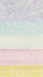 SBFQ10-7 pale spotted batik fat quarter bundle with ten fat quarters