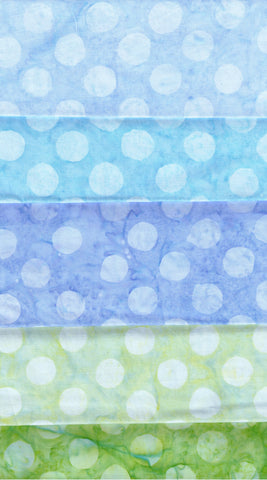 Spot Batik Fat Eighth Bundle- 10 Fat Eighths/ SBFE10-2
