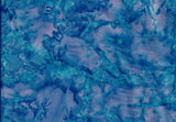 THDB EK 008 Light Purple and Aqua Hand Dyed Batik Cotton for Patchwork and Quilting.