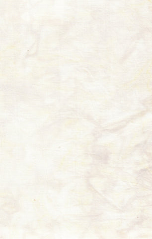 THDCR EK 06 Pale Cream, Hand Dyed Batik Cotton for Quilting.