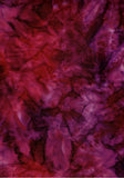 THDR EK 001 Dark Pink Purple Hand Dyed Batik Cotton for Quilting.