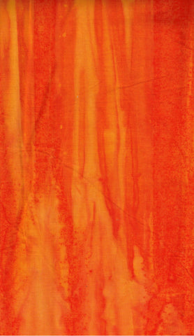 WG 319 E Orange Regular Striped Cotton Batik Fabric for Patchwork Quilting