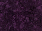 AT 056 Eggplant Batik Fabric Patchwork and Quilting