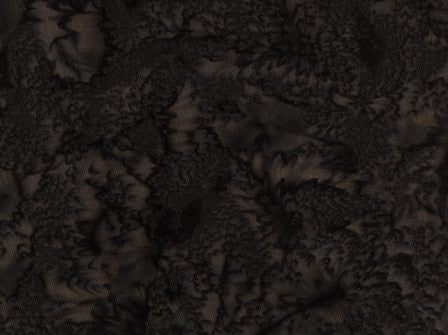 AT 090 Chocolate Brown Batik Fabric Patchwork and Quilting