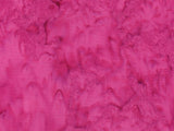 AT 075  Hot Pink Batik Fabric Patchwork and Quilting
