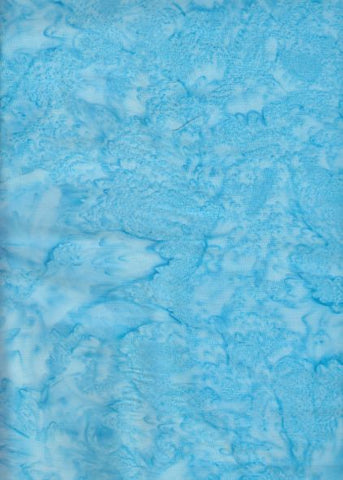 AT 004 Aqua Batik Fabric Patchwork and Quilting