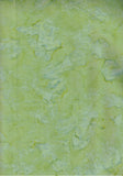 AT 026A   Leaf Green 2 Batik Fabric Patchwork and Quilting
