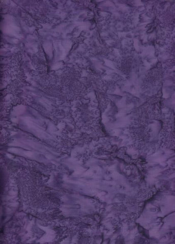 AT 054 Purple Batik Fabric Patchwork and Quilting