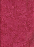 AT 070  Red Batik Fabric Patchwork and Quilting