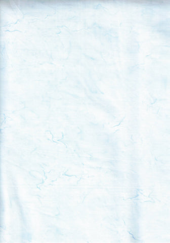 AT 002A Pearl  Blue Batik Fabric Patchwork and Quilting