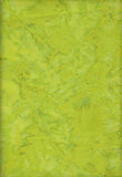 AT 031 Lime Green Batik Fabric Patchwork and Quilting