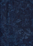 AT 019  Indigo Blue Batik Fabric Patchwork and Quilting