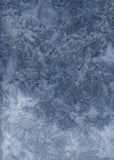 BA OMBRE 595 Light Blue Gray to Dark Blue  Gray Almost Navy Blue Grey Graduation [25 cm Strip across the fabric]