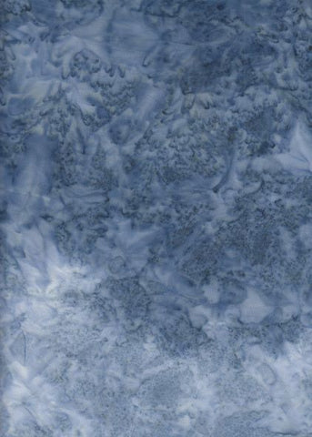 BA OMBRE 595 Light Blue Gray to Dark Blue  Gray Almost Navy Blue Grey Graduation [25 cm Strip across the fabric]