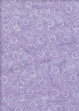 BAALC 1045 Purple Circle Dot Australian Country Floral