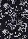 BAAL 853 Star Flower Black and White Aussie Landscape  Medium Print