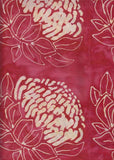 BAAL 885 Cream Waratah on Red Large Heritage Collection Sale 2M piece