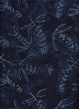 BAAL 878 Bottle Brush Dark Blue Native Bright's Batik Fabric
