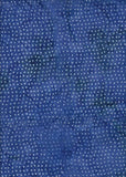 CAB 0639 Blue Mottle with White Dots   Batik Fabrics On Line.