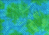 CAG 077 Green Turquoise Scatter Anthology Batik