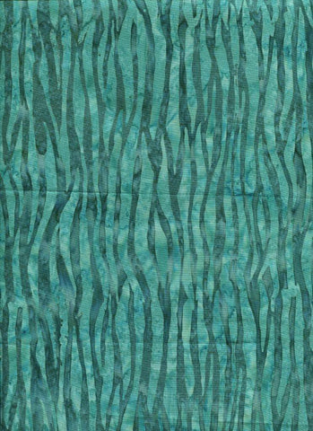 CAG 082 Aquamarine Green Stripey Print Sale 40CM piece