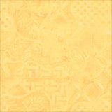 CAOY 177 Bright Light Yellow Small Abstract