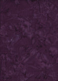 AT 056 Eggplant Batik Fabric Patchwork and Quilting