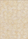 CACB 440 Tan White Star Flower Small Print  Batik Fabric