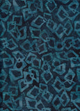 BAMOV 579 Teal Square Abstract