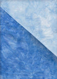BA OMBRE  557 Mid Blue To Sky Blue Graduation [ 25cm strip across the fabric]