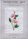 BA Pattern A42 Sturt Desert Rose Vintage Floral Emblems Applique Kit